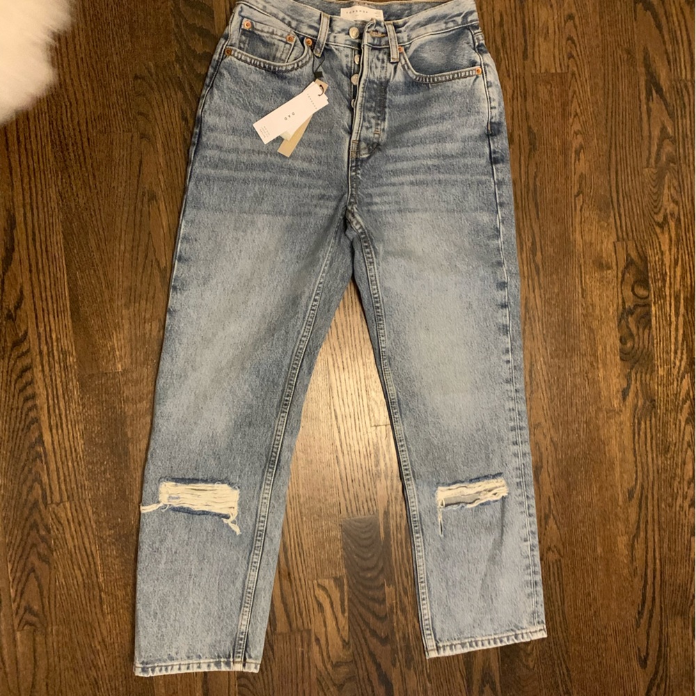 Topshop jeans 25 petite dad jeans